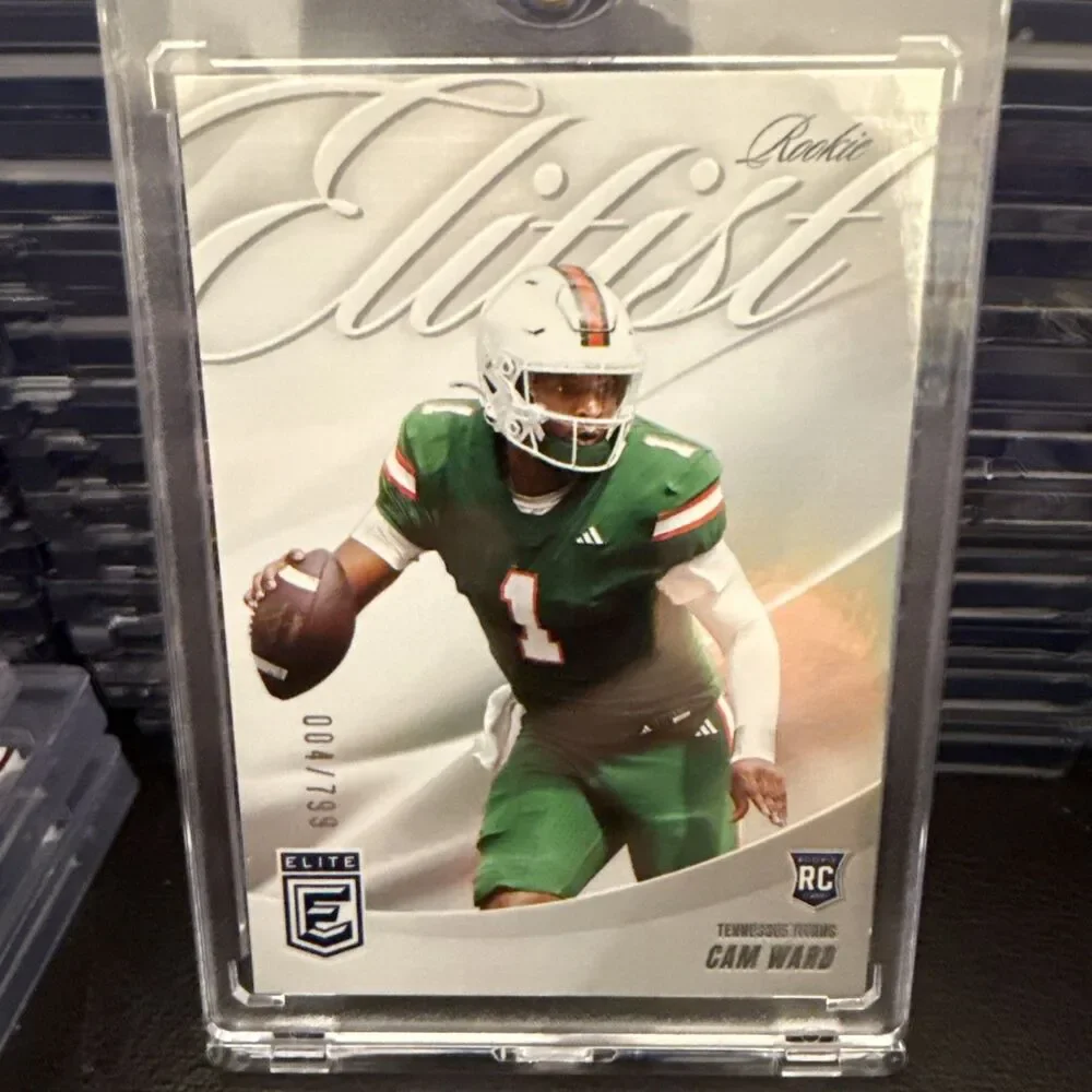2025 Donruss Elite Football Cam Ward Elitist /799